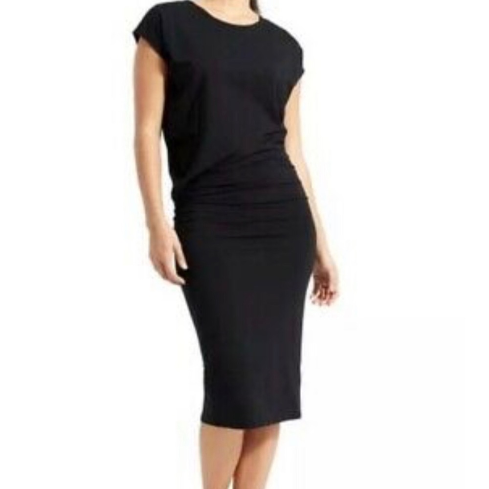 Athleta dress with ruched sides